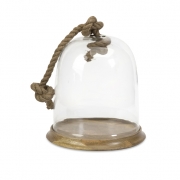 Nantucket Large Cloche with Rope