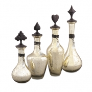 Lydell Bottles with Stoppers - Set of 4