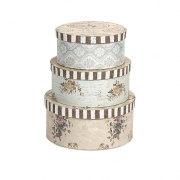 Ella Elaine Hat Boxes - Set of 3