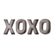 XOXO Metal Wall Décor