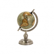 Colombo Small Globe with Nickel Finish Base