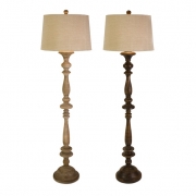 Nilay Wood Floor Lamp - Set of 2