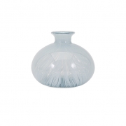 TY Cowboy Small Glass Vase