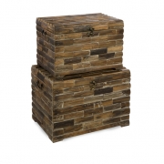 Moreton Wood Chests - Set of 2