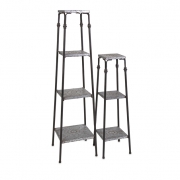 Gilbert Galvanized Shelves - Set of 2