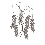 Meyeul Silver Leaf Wall Hanger