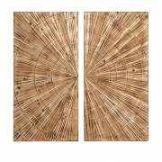 Boyd Carved Wood Wall Décor