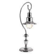 Nickel Station Table Lamp