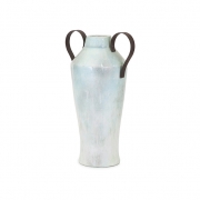 Torres Small Vase with Metal Handles
