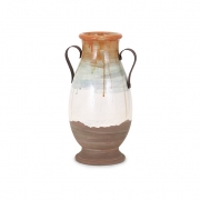 Morrison Medium Vase with Metal Handles