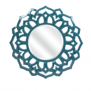 Essentials Blue Wall Mirror