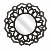 Essentials Black Wall Mirror