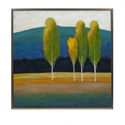 Zuess Framed Oil Painting