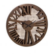 Beth Kushnick Antique Mirror Wall Clock