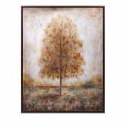 Singular Framed Oil Painting