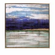 Transcendence Framed Oil Painting