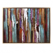 Precocious Framed Oil Painting