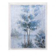 Frost Awakening  Wood Framed Oil Painting