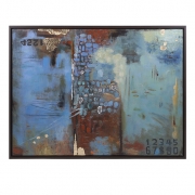Intensity Framed Oil Painting