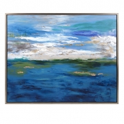 Circadian Framed Oil Painting