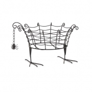 Footed Spider Web Candy Basket