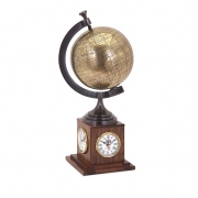 Beth Kushnick Clock Globe