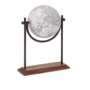 Beth Kushnick Globe with Wooden Stand