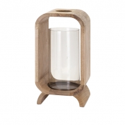 Quinn Wood Candleholder