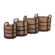 Carnell Natural Weave Baskets - Set of 4