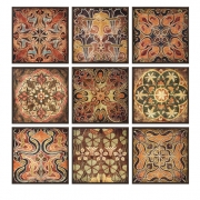 Tuscan Wall Panels - Set of 9
