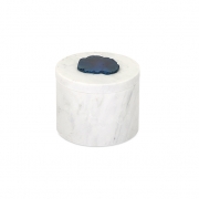Verena Marble Box with Agate Stone