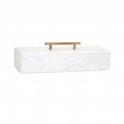Keely Marble Lidded Box