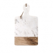 Addy Marble and Wood Cheese Board