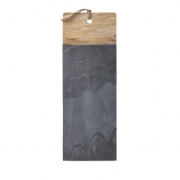 Dahlia Slate and Wood Cheese Board