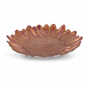 Shasta Daisy Glass Plate
