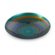 Bold Splash Glass Bowl