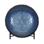 TY Honeybee Glass Charger with Stand