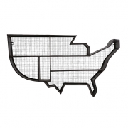 United States Wall Shelf