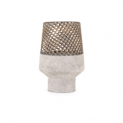 Rowan Small Metal Vase