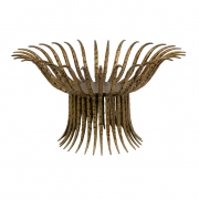 Lisander Metal Oversized Centerpiece Bowl