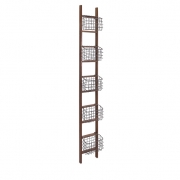 Carlow Wood Ladder Shelf