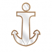 Ahoy Anchor Wall Mirror
