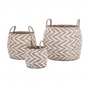 Laci Woven Baskets - Set of 3