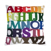 Rainbow ABC Pillow