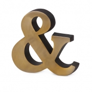 Beth Kushnick Aluminum Ampersand