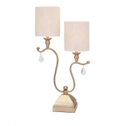 Benicia Double Shade Table Lamp