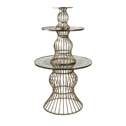 Covington Glass Top Tables - Set of 3