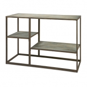 Jestlin Wood and Iron Shelf