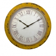 Bryony Yellow Wall Clock