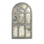 Ella Elaine Antiqued Wall Mirror